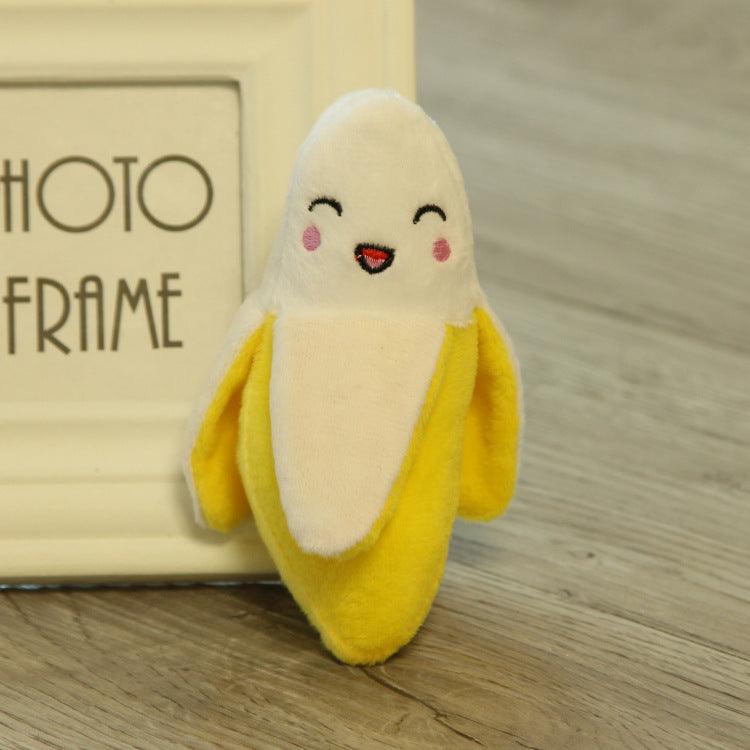 Furry Friends Fruit And Veggie Plush Pet Toys