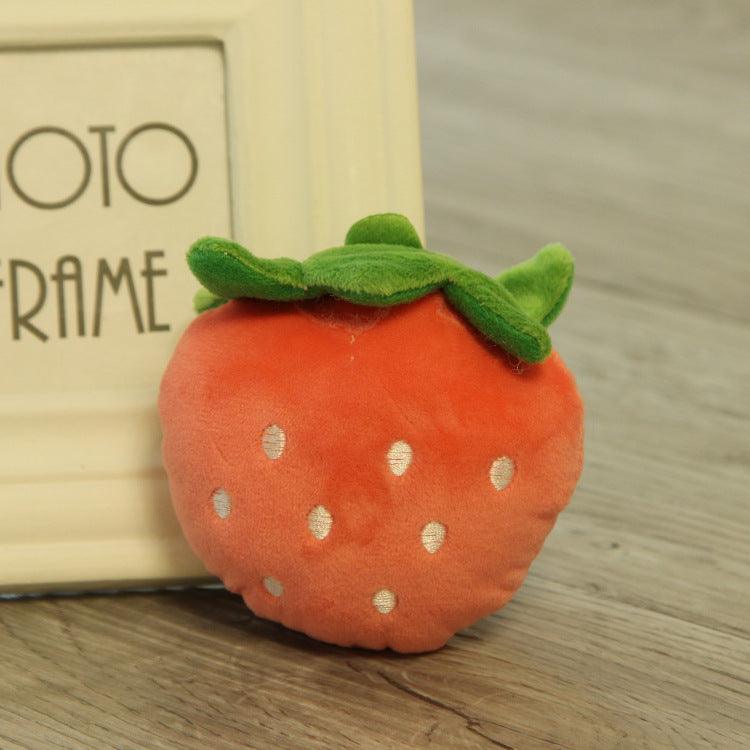 Furry Friends Fruit And Veggie Plush Pet Toys