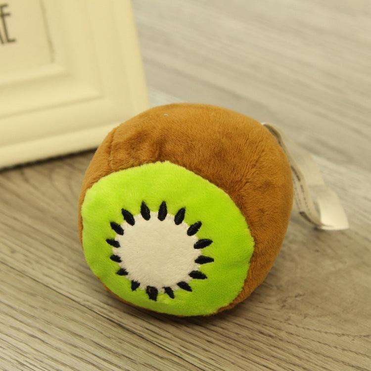 Furry Friends Fruit And Veggie Plush Pet Toys